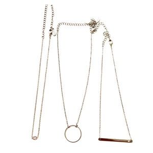 Set of 3 ALDO layering necklaces